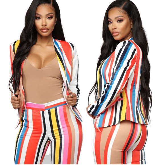 Striped 2 Piece - Picture 3 of 5